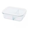 SZKLANY POJEMNIK 1000ml LUNCH BOX Z PRZEGRODĄ SZCZELNY 5623